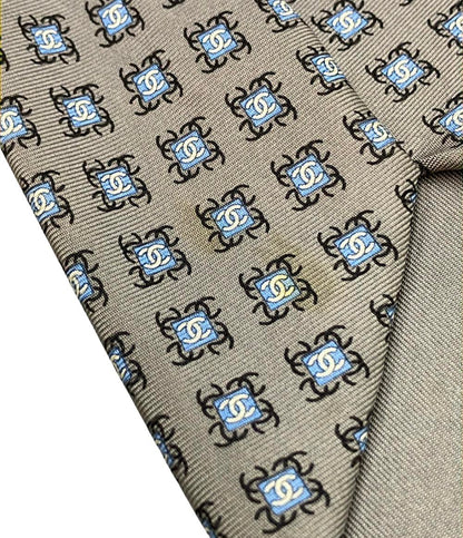 CHANEL ネクタイ シルク100% レディース シャネル