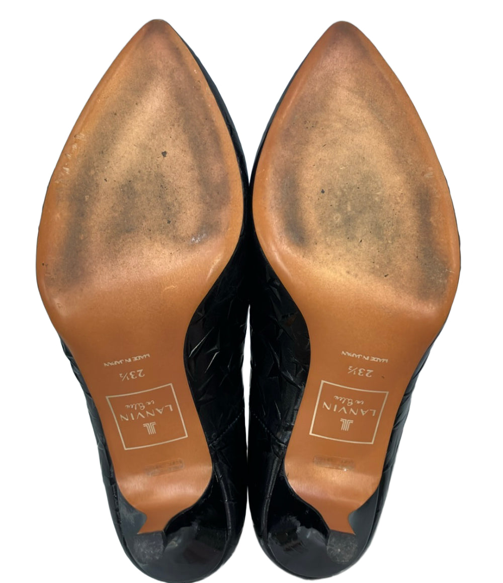 LANVIN en Bleu ポインテッドトゥパンプス 2368 レディース SIZE 23 1/2 ランバンオンブルー
