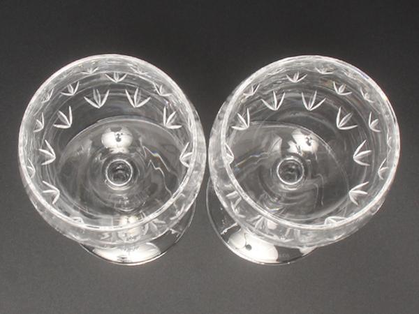 ティファニー ワイングラス 2点セット ペア フローレット TIFFANY&Co.