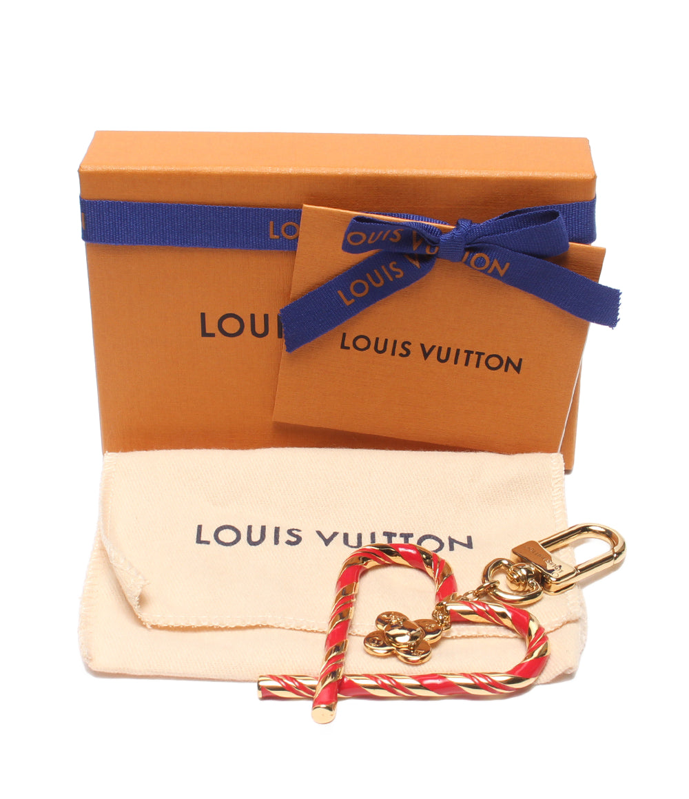美品 LOUIS VUITTON バックチャーム ヴィヴィエンヌ キャンディケイン M02207 レディース ルイ・ヴィトン