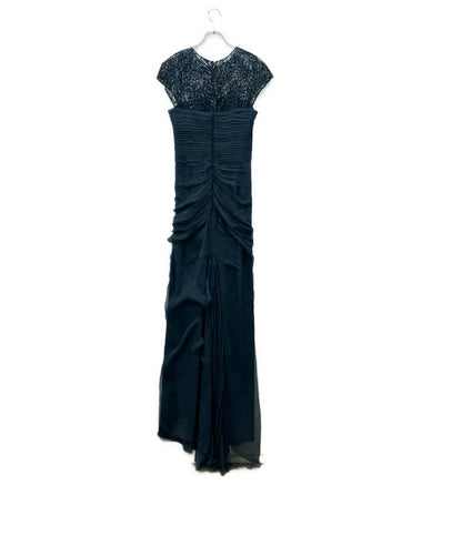 TADASHI SHOJI ドレス 半袖 ロング スパンコール フォーマル YR080L レディース SIZE 6 (M) タダシショージ