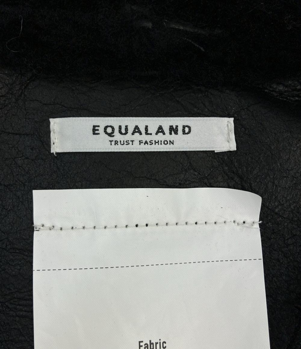 EQUALAND -TRUST AND INTIMATE- ムートンコート パッチワーク タグ付き メンズ SIZE L イコーランド-トラスト アンド インティメイト-