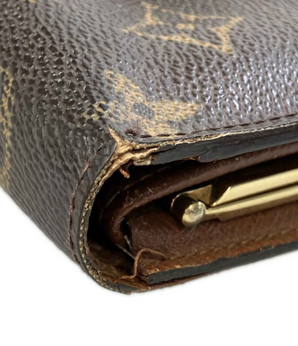 ルイ・ヴィトン 二つ折り財布 ポルトフォイユ ヴィエノワ モノグラム M61663 レディース LOUIS VUITTON