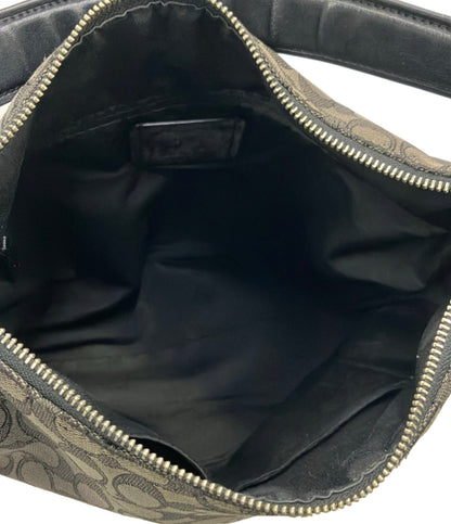訳あり COACH ショルダーバッグ 肩掛け ミニシグネチャー レディース コーチ