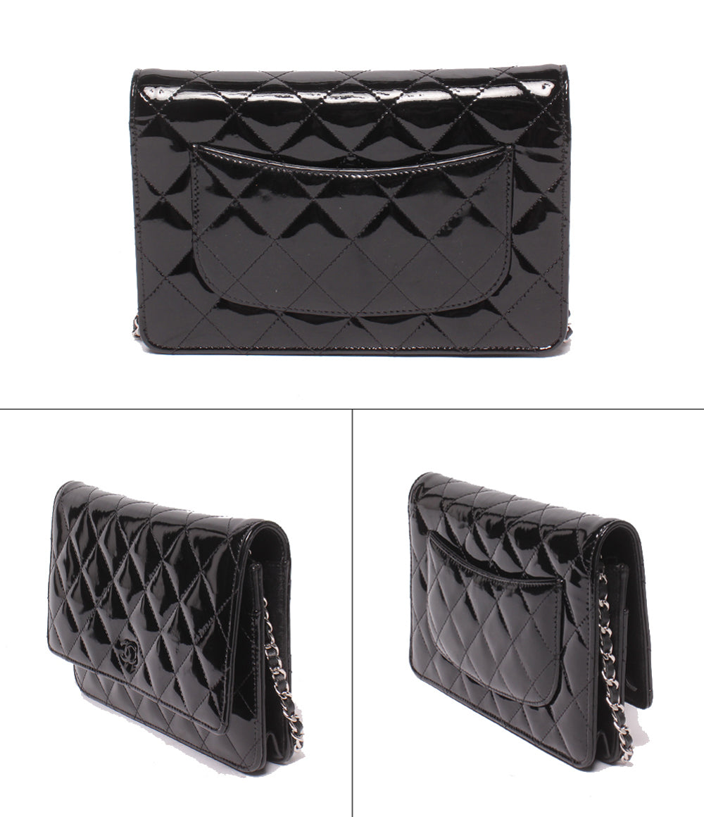 CHANEL チェーンウォレット ショルダーバッグ 斜め掛け シングル