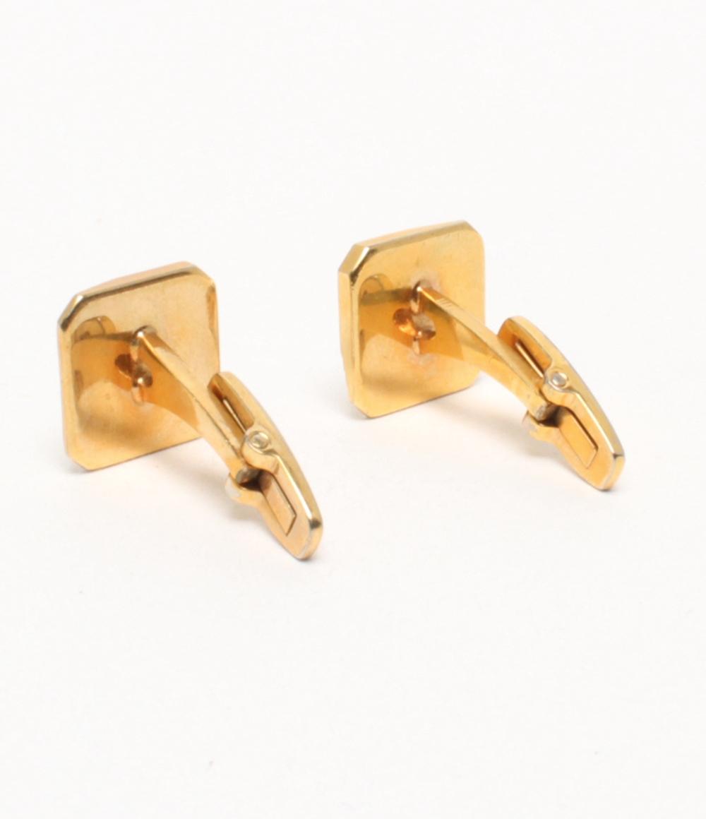 YVES SAINT LAURENT タイピン タイバー カフス ロゴ 4点セット メンズ イヴ・サンローラン