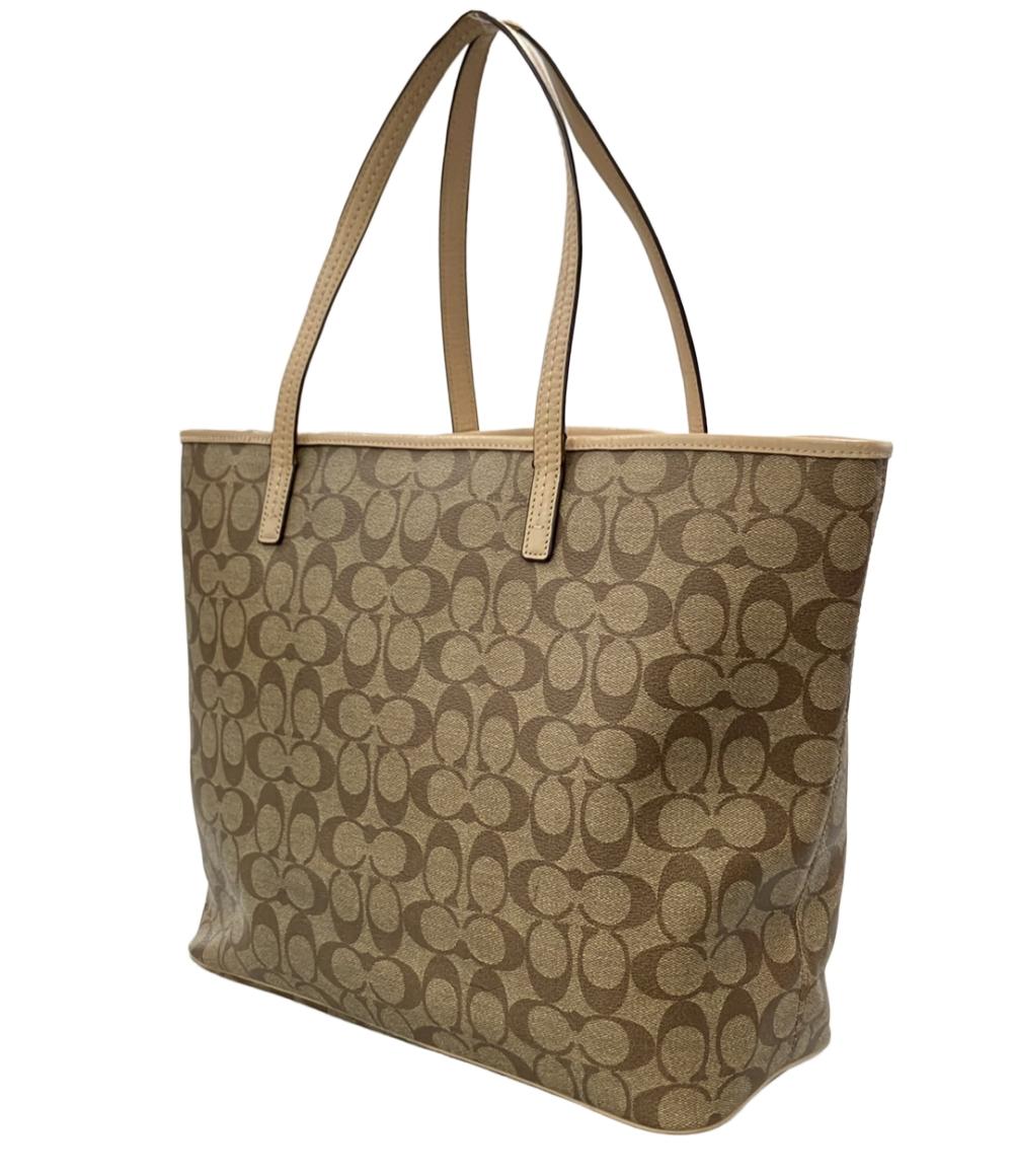 COACH トートバッグ ショルダーバッグ 肩掛け シグネチャー F27393 レディース コーチ