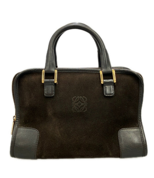 LOEWE ハンドバッグ スウェード アマナソ28 レディース ロエベ