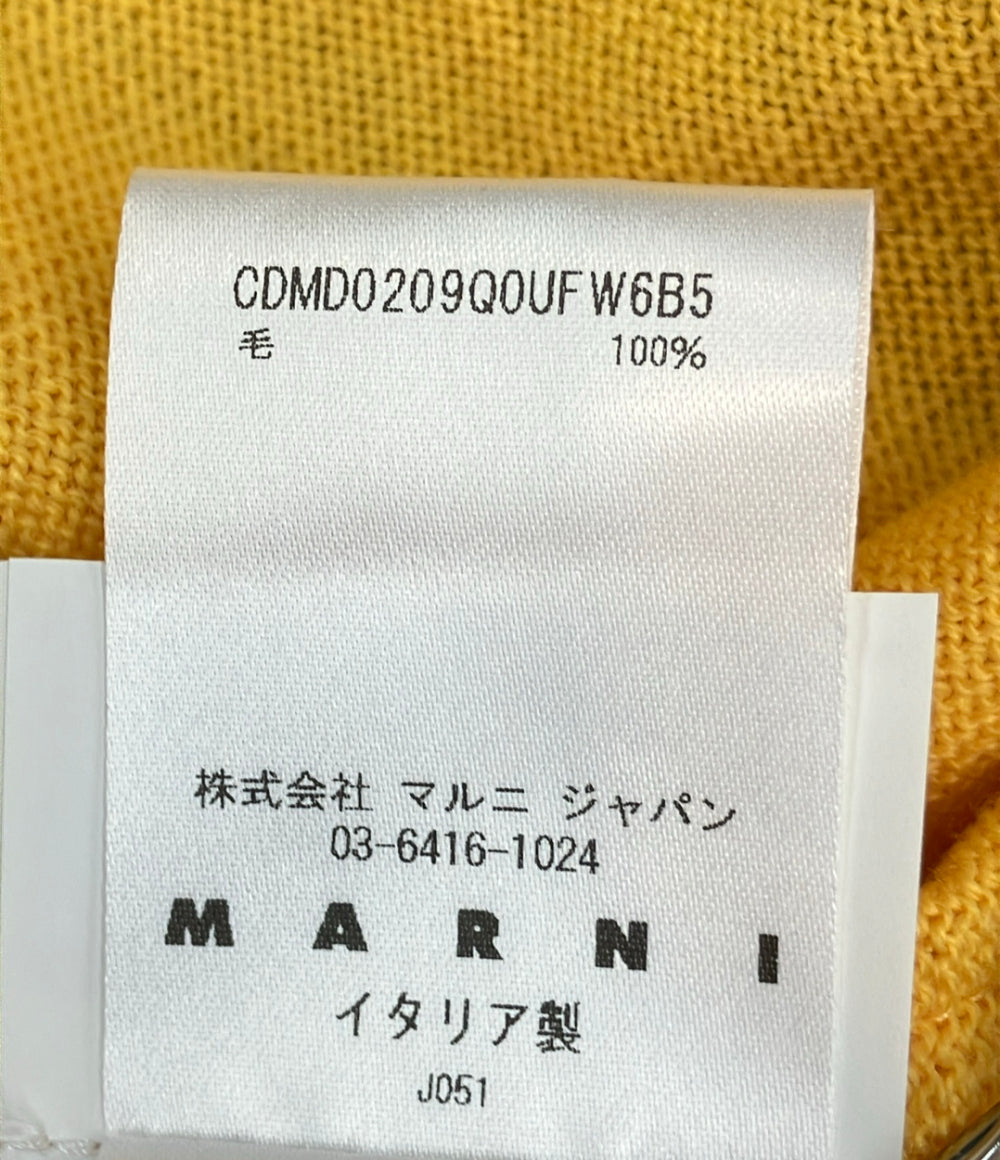 美品 MARNI カラーブロック ロングカーディガン レディース SIZE 36 (XS) マルニ