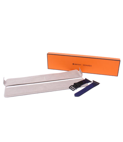 美品 HERMES Apple AppleWatch バンド ジャンピング シンプルトゥール ブルーサフィール レディース メンズ エルメス アップル