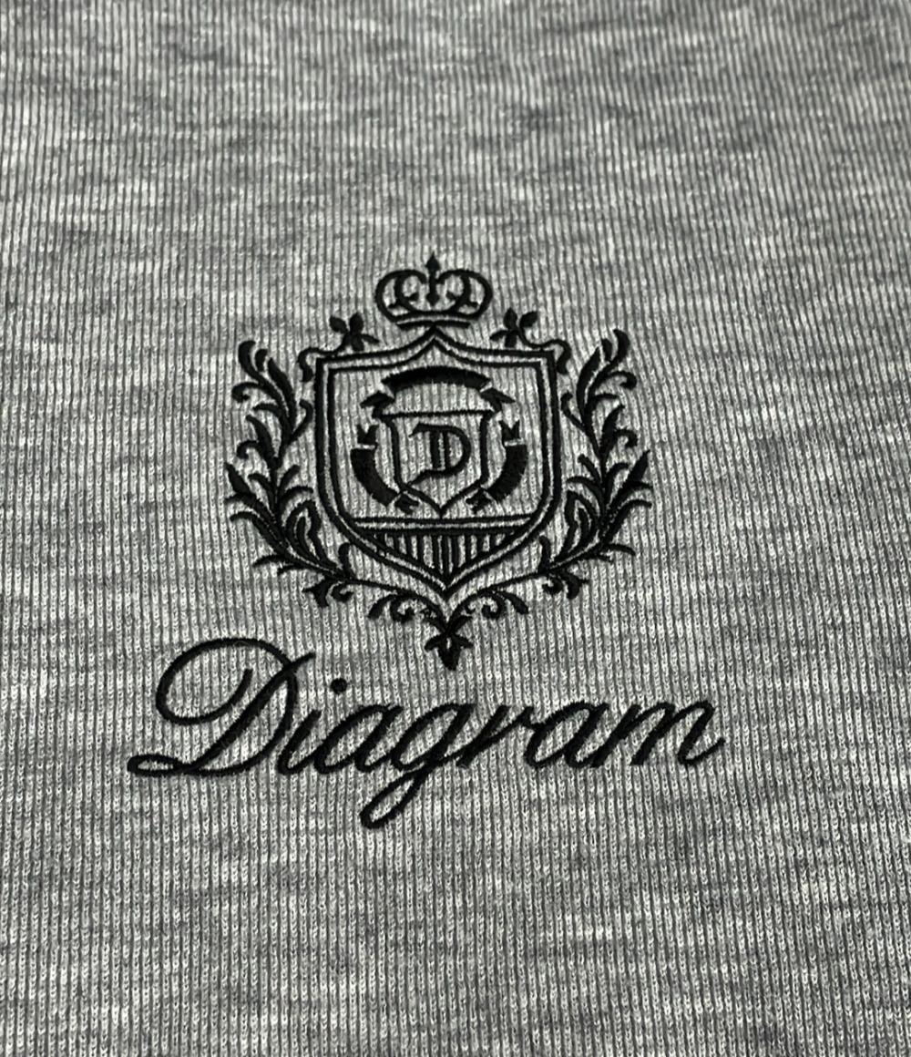 Diagram 長袖 ハーフジップ ニット レディース SIZE 36 ダイアグラム
