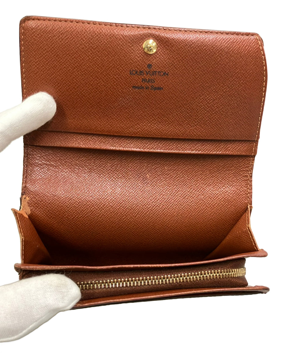 LOUIS VUITTON 二つ折り財布 ポルトモネ ビエトレゾール モノグラム M61730 レディース ルイ・ヴィトン