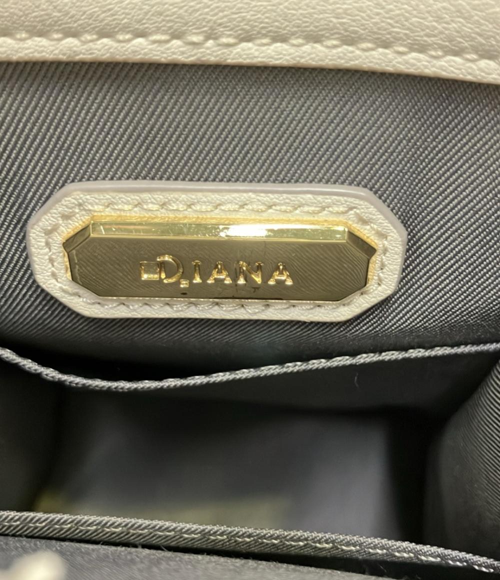 DIANA ショルダーバッグ 斜めがけ レオパード柄 ハラコ レディース ダイアナ