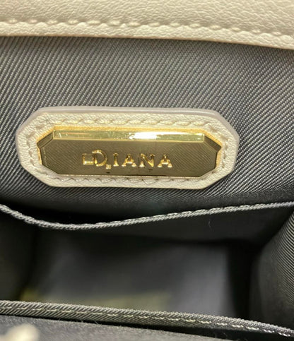 DIANA ショルダーバッグ 斜めがけ レオパード柄 ハラコ レディース ダイアナ