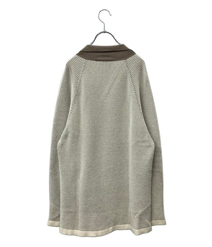 HERMES 長袖ニット スキッパーワッフルニット レディース SIZE XL エルメス