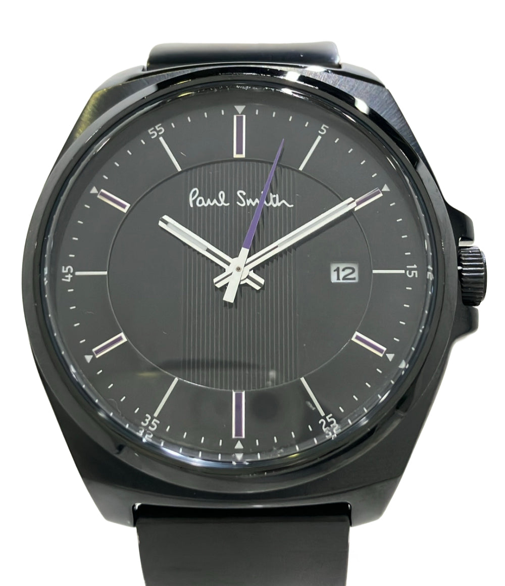 Paul Smith 腕時計 クオーツ ブラック 1116-T020658 メンズ ポール・スミス