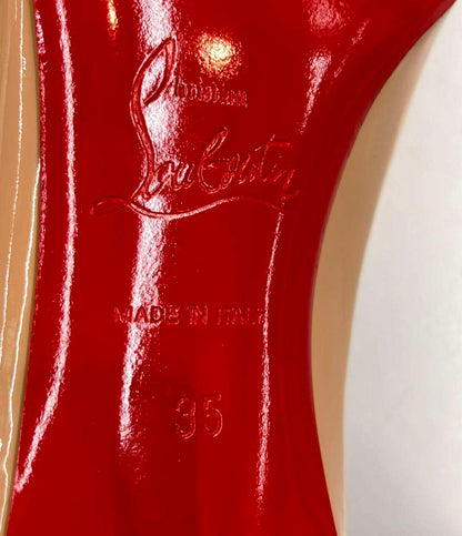美品 Christian Louboutin パンプス エナメル レディース SIZE 35 (22cm) クリスチャンルブタン