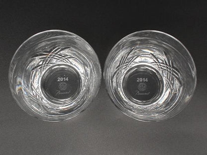 Baccarat イヤータンブラー グラス 2点セット ペア 2014 ステラ バカラ