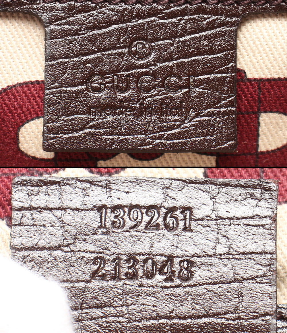 GUCCI ハンドバッグ GGキャンバス シェリーライン 139261 213048 レディース グッチ