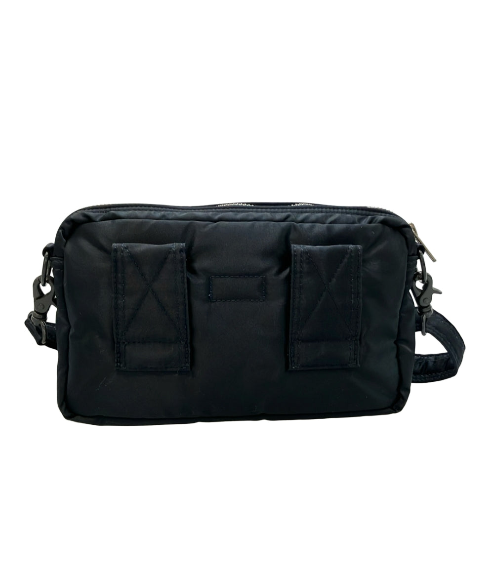 【美品】POTERポーター タンカー ショルダーバッグ 2way ブラック 美品 PORTER 2way ショルダーバッグ 斜め掛け ポーチ タンカー メンズ