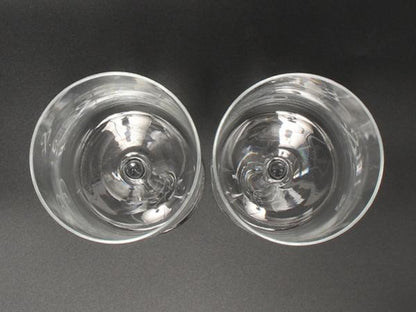 美品 TIFFANY&Co. ワイングラス 2点セット ペア アンパサンド ティファニー