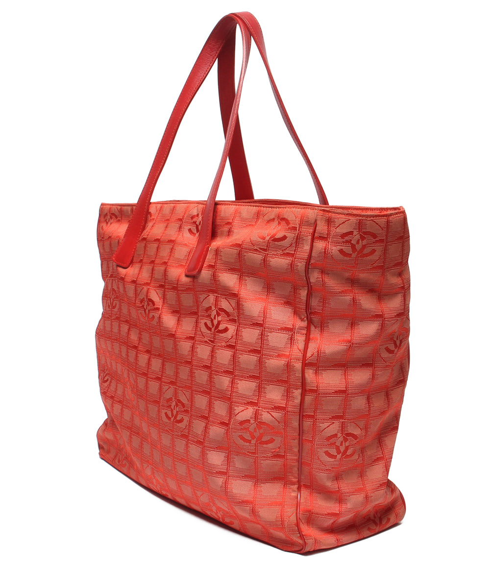 CHANEL トートバッグ シルバー金具 ７番台 ニュートラベルライントートTGM A15826 レディース シャネル