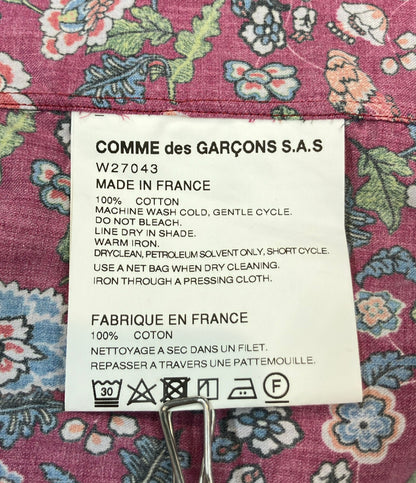 COMME des GARCONS SHIRT 長袖シャツ 花柄 メンズ SIZE M コムデギャルソンシャツ