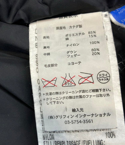 CANADA GOOSE ダウンコート ファー付き 3034JL R レディース ユニセックス SIZE 2XS カナダグース
