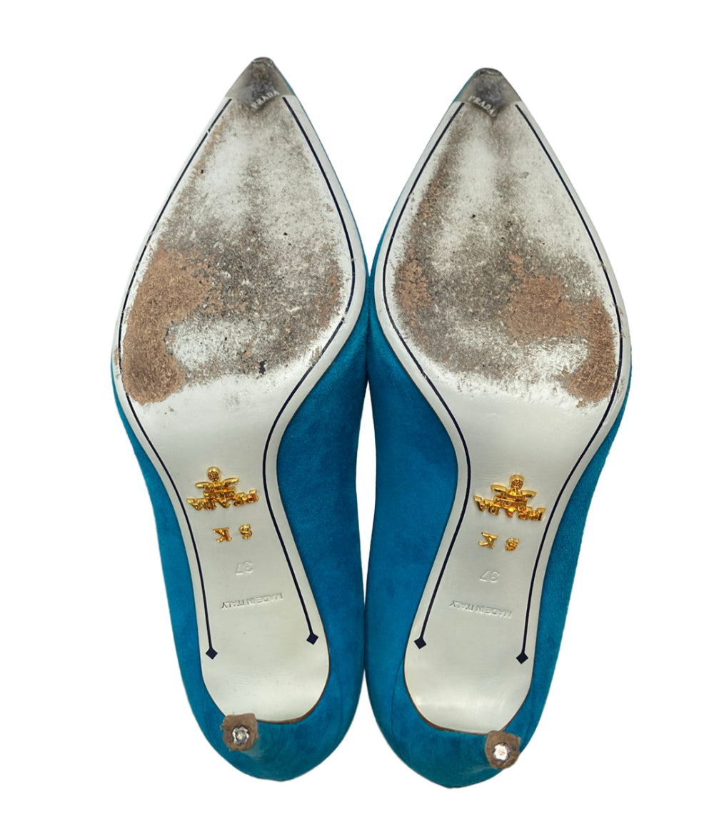 訳あり PRADA パンプス ハイヒール レディース SIZE 37 プラダ