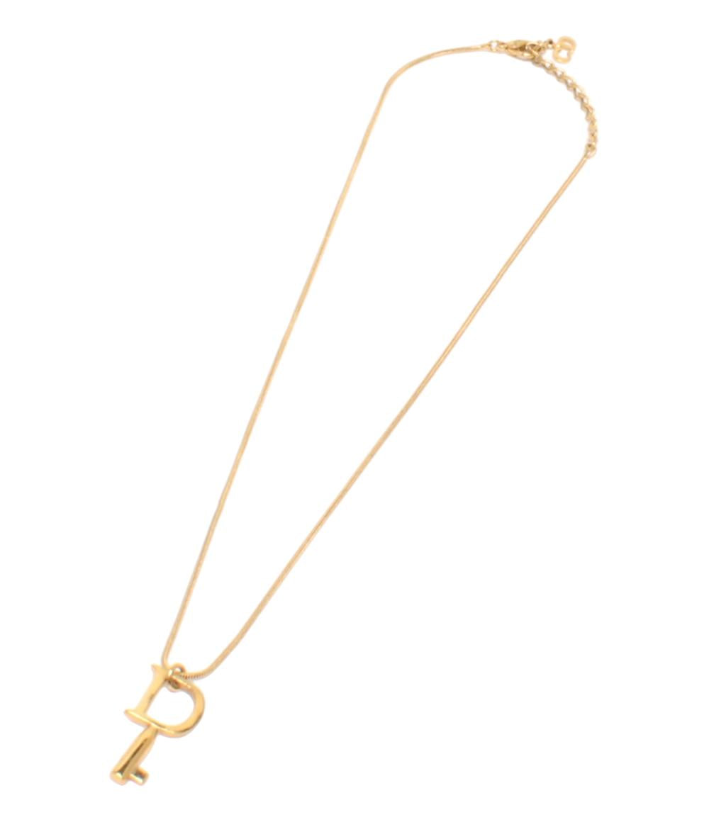 Christian Dior ネックレス Dロゴ キーモチーフ レディース クリスチャンディオール