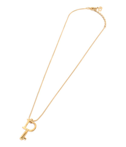 Christian Dior ネックレス Dロゴ キーモチーフ レディース クリスチャンディオール