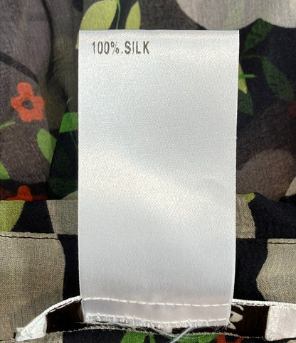 Chloe 長袖 花柄シースルーブラウス 4SBL12-4S026 レディース SIZE 40 (M) クロエ