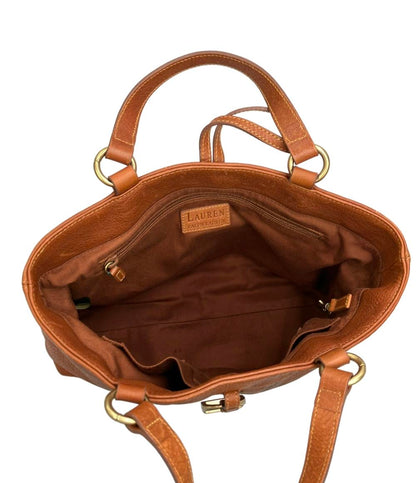 RALPH LAUREN トートバッグ レザー レディース ラルフローレン