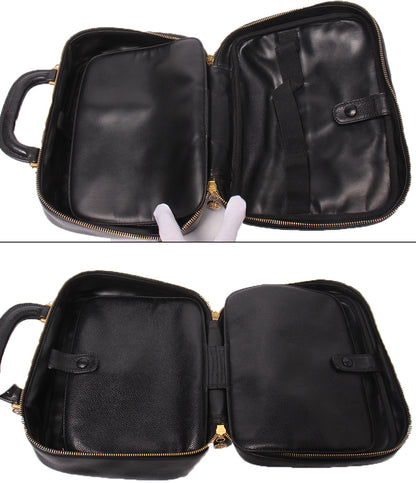 CHANEL 2way バニティバッグ ショルダーバッグ 斜め掛け ココマーク キャビアスキン ゴールド金具 5番台 レディース シャネル