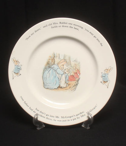 ウェッジウッド プレート 皿 25cm ピーターラビット WEDGWOOD