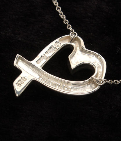 美品 ティファニー ネックレス SV925 ラビングハート パロマピカソ レディース TIFFANY&Co.