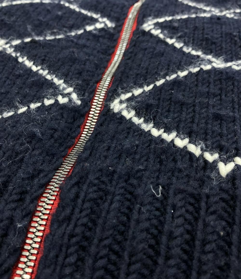 グッチ 長袖ニット ジップアップ ドライバーズニット メンズ SIZE S