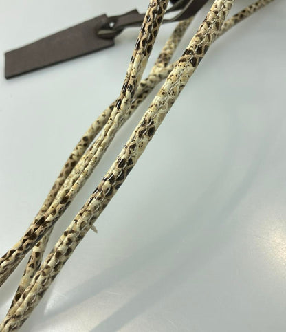 マルコマージ パイソン巾着ショルダーバッグ 肩掛け レディース MARCO MASI