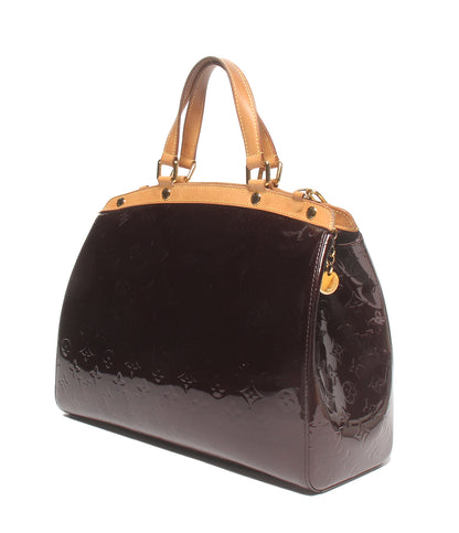 LOUIS VUITTON 2way ハンドバッグ ショルダーバッグ 肩掛け アマラント ヴェルニ M91619 レディース ルイ・ヴィトン
