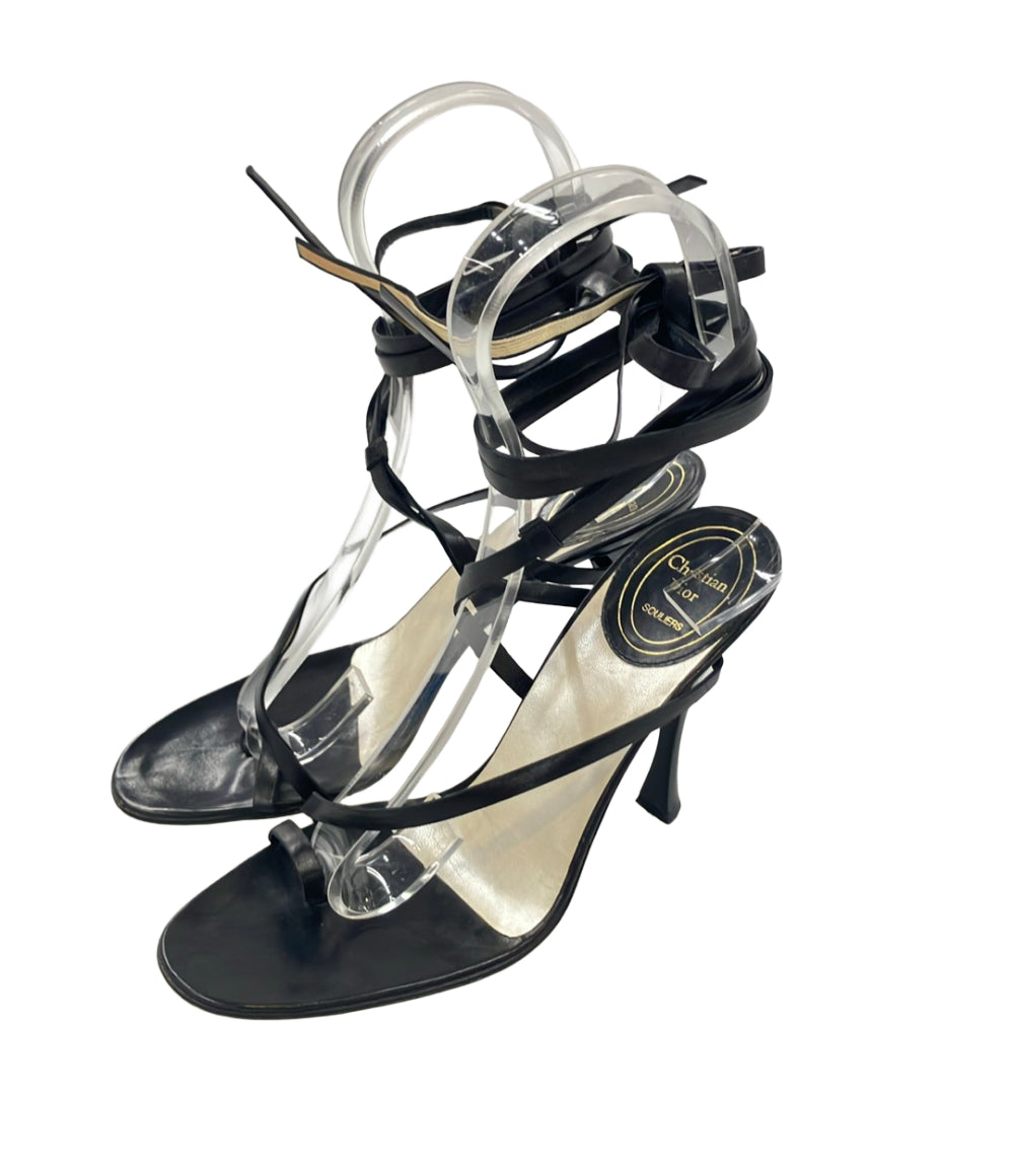 Christian Dior アンクルストラップサンダル レディース SIZE 37 (23.5cm) クリスチャンディオール