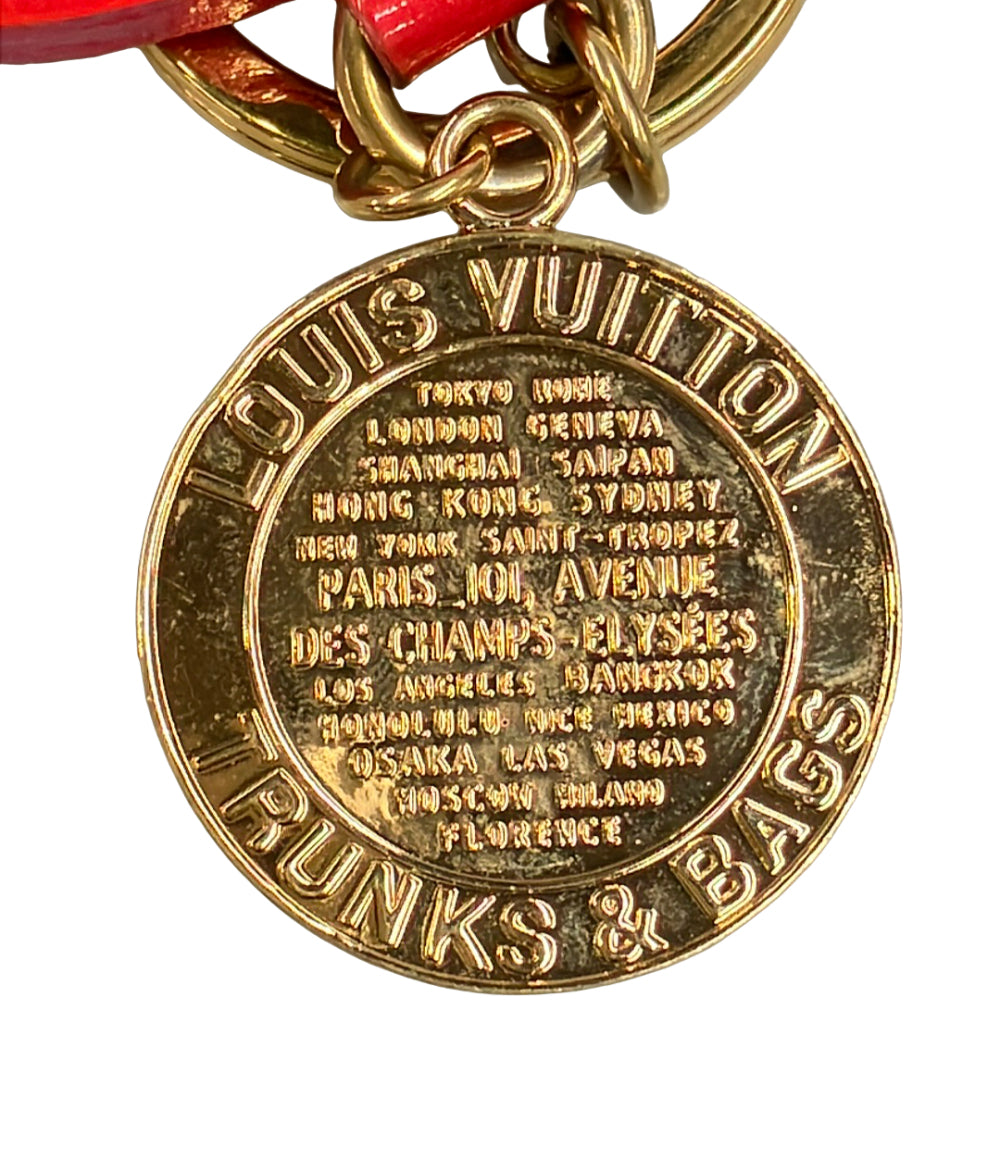 LOUIS VUITTON バッグチャーム ポルト クレ ロン T&B M93605 ヴェルニ レディース ルイ・ヴィトン