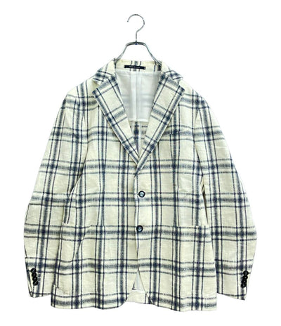 TAGLIATORE テーラードジャケット チェック 1SVF22K メンズ SIZE 48 (L) タリアトーレ