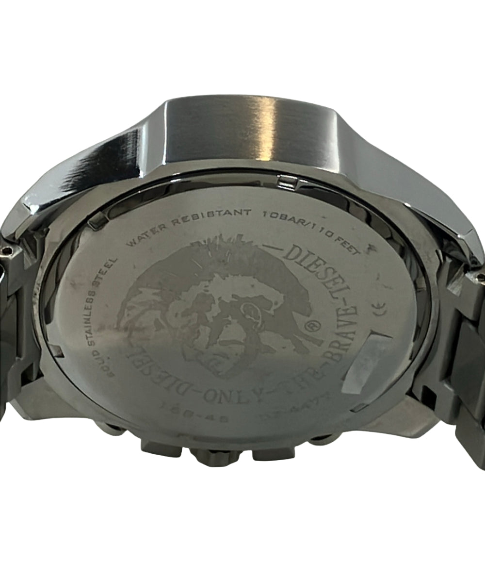 美品 DIESEL 腕時計 クオーツ DZ-4477 メンズ ディーゼル