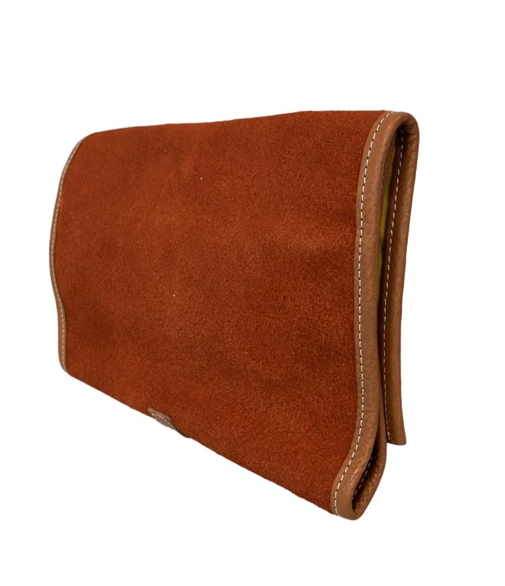 ポーチ AUTOMOBILE COUNCIL 2022 三つ折りレザーポーチ レディース