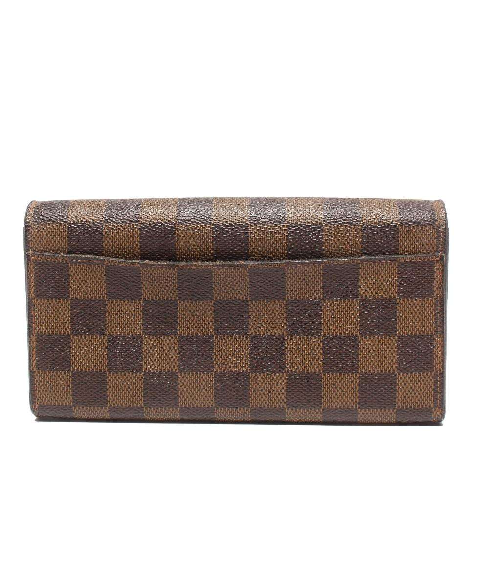 LOUIS VUITTON 長財布 ポルトフォイユ サラ ダミエ N63209 レディース 