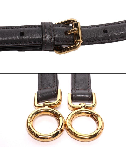 美品 FENDI 2wayハンドバッグ ショルダーバッグ 斜め掛け アイシーユー プチ レディース フェンディ