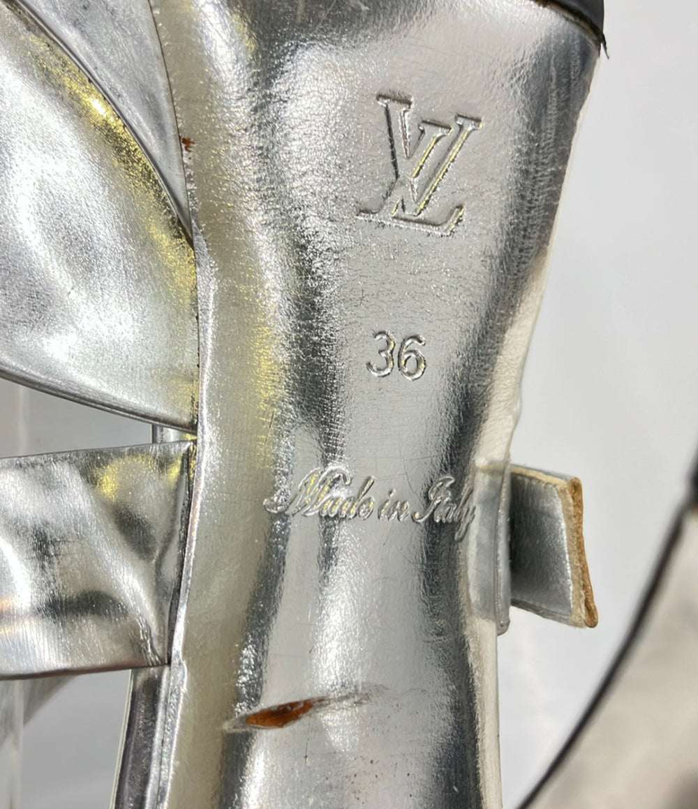 LOUIS VUITTON アンクルストラップサンダル レディース SIZE 36 (23.5cm) ルイ・ヴィトン