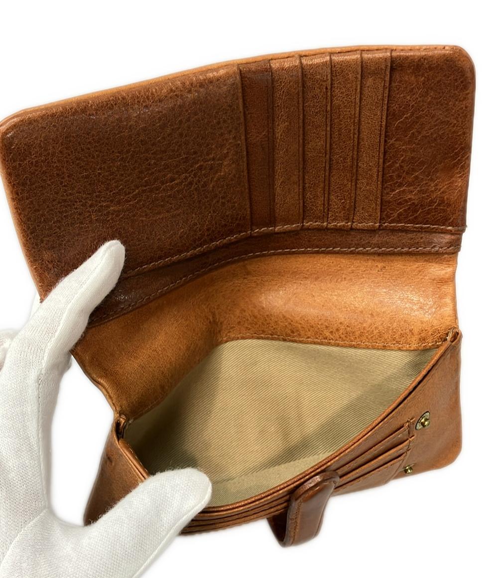 美品 二つ折り財布 レディース CLEDRAN