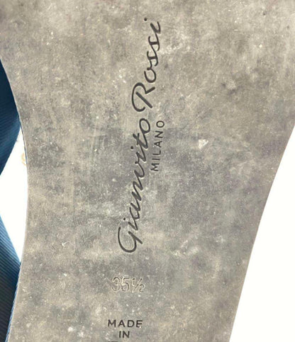 Gianvito Rossi サンダル クロスストラップ 厚底 レディース SIZE 35 1/2 (22.5cm) ジャンヴィトロッシ