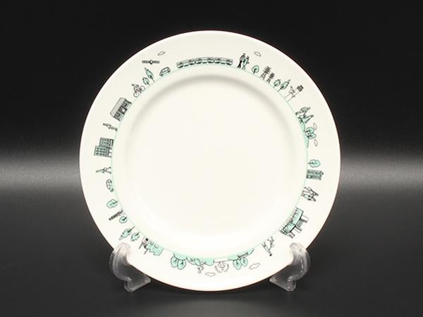 美品 ティファニー プレート 皿 19cm MITSUBISHI ELECTRIC 三菱電機 100周年記念 TIFFANY&Co.